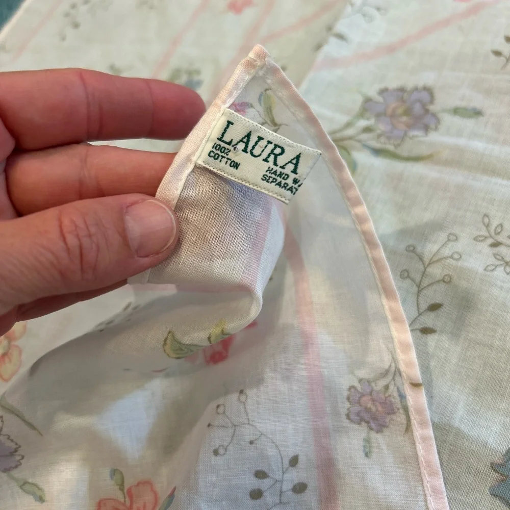 Laura Ashley Floral Scarf